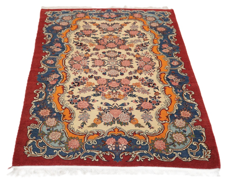 Antique Kashan Carpet  203x135