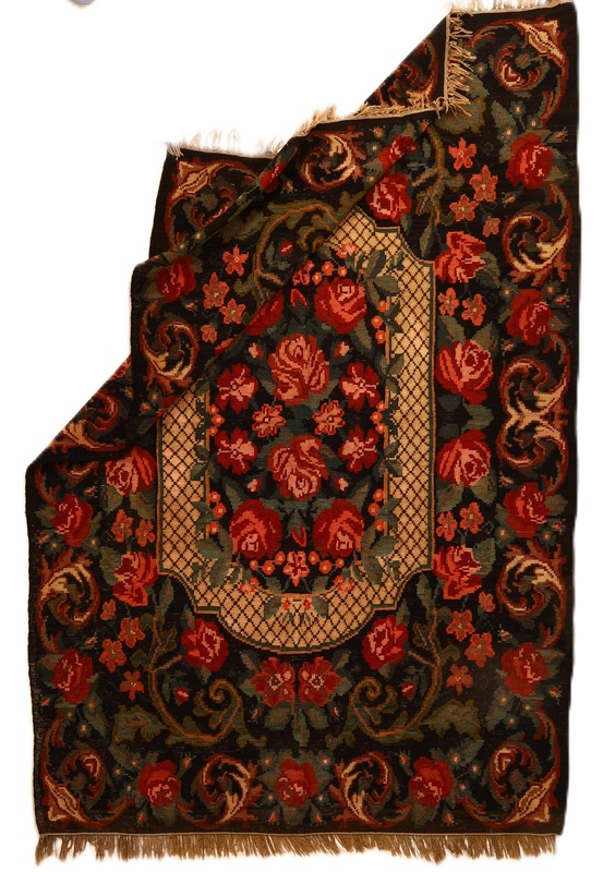 Antique Kilim Rose  Carpet  253x173