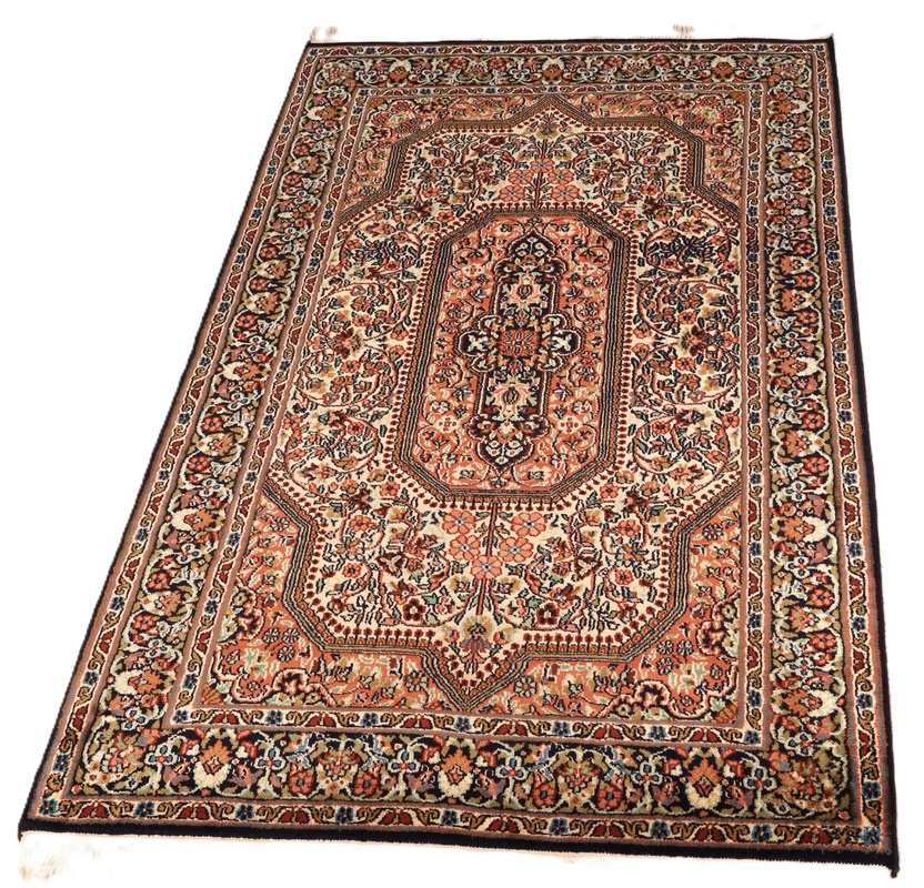 Kashmir Silk Carpet 122x83