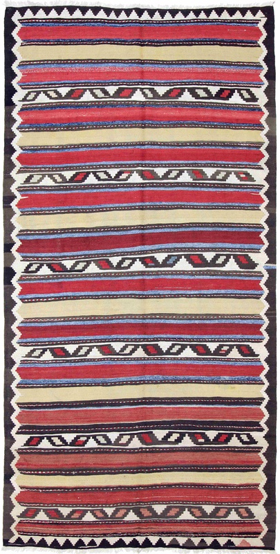 Kelim Bakhtiari Carpet 340x167