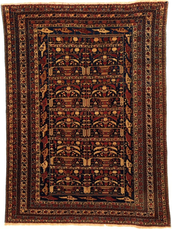 Antique Afgan Carpet 273x197