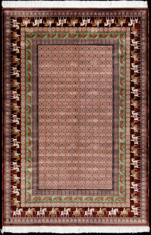 Qom  Dahlia Carpet 290x200
