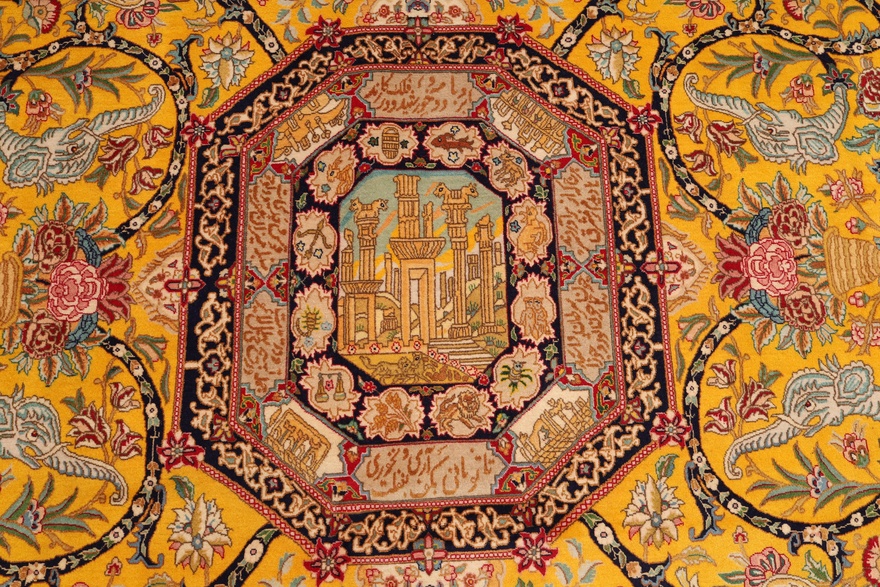 Antique Tabriz 70 Raj Carpet  410x300