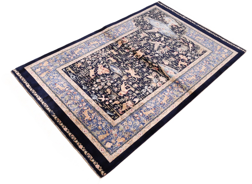 Qom Dising Carpet  150x100