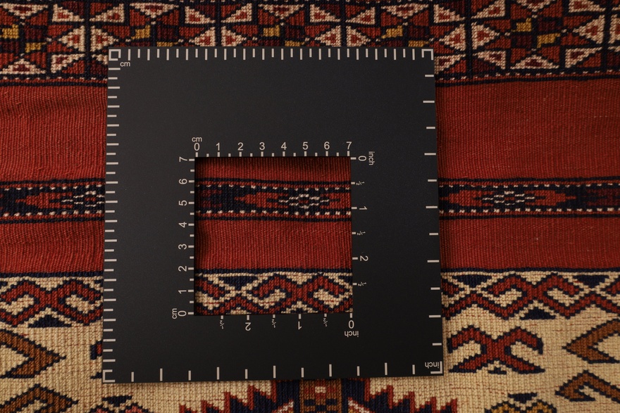 Antique Turkaman Carpet  109x105
