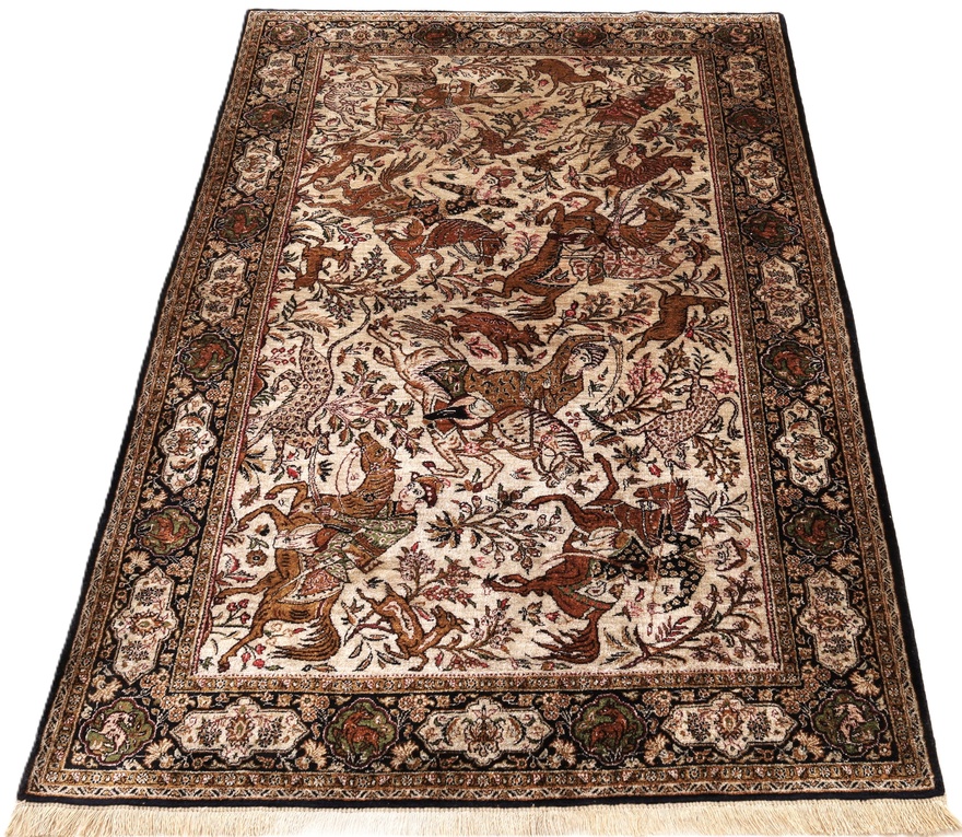 Qum Silk Carpet 160x106