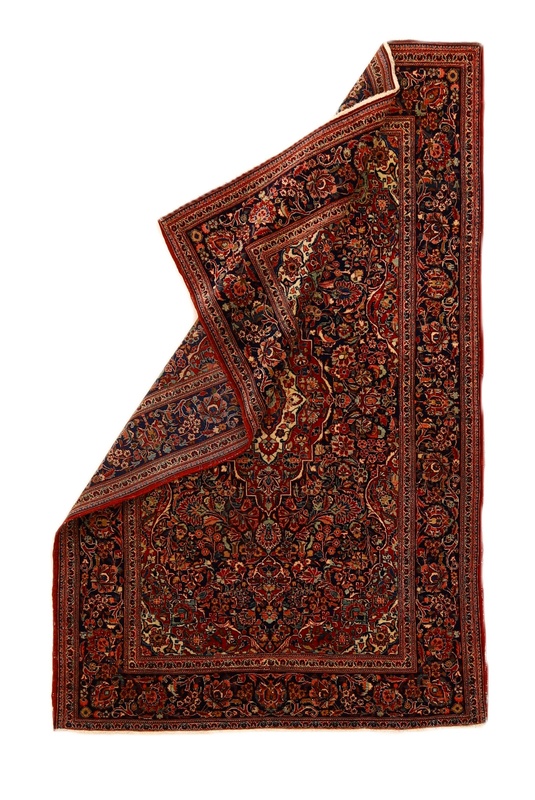 Kashan Antique Carpet  200x127