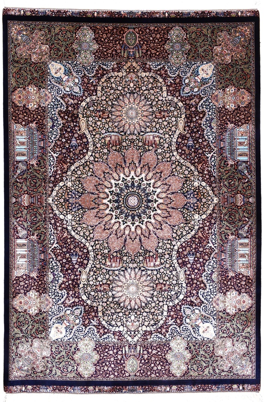 Qom Dising Carpet  225x150
