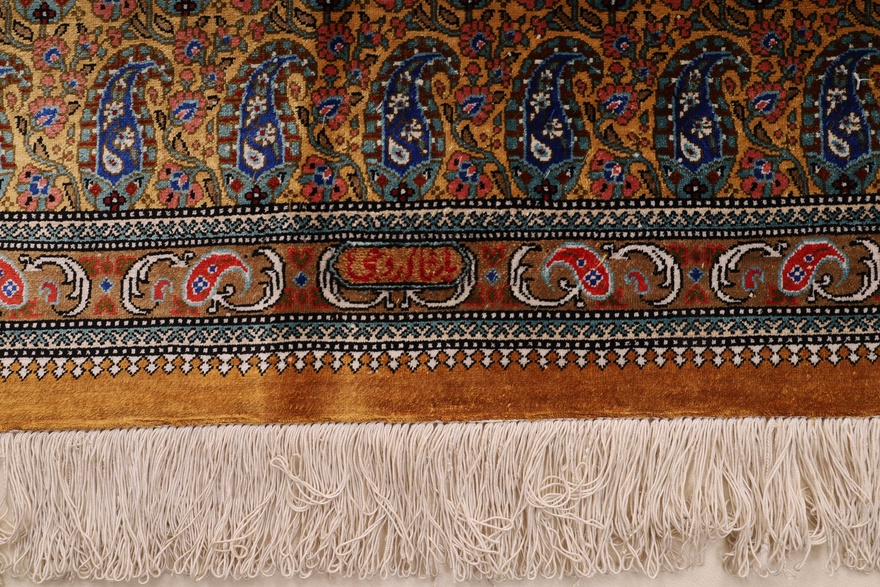 Qum Silk Carpet 117x80