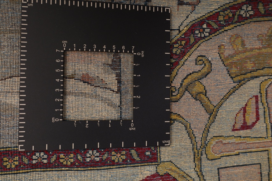Antique Kerman Carpet  217x138