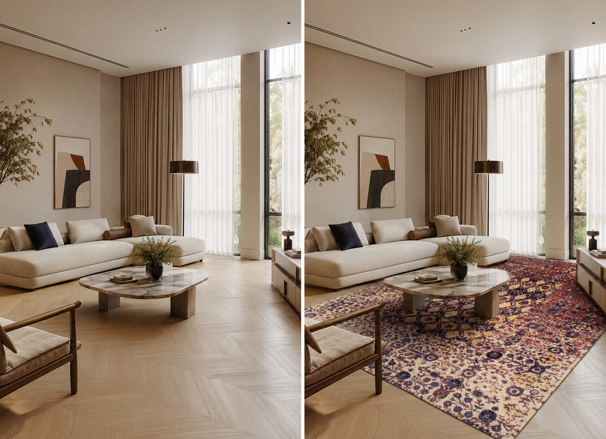MODERN carpet 302x219