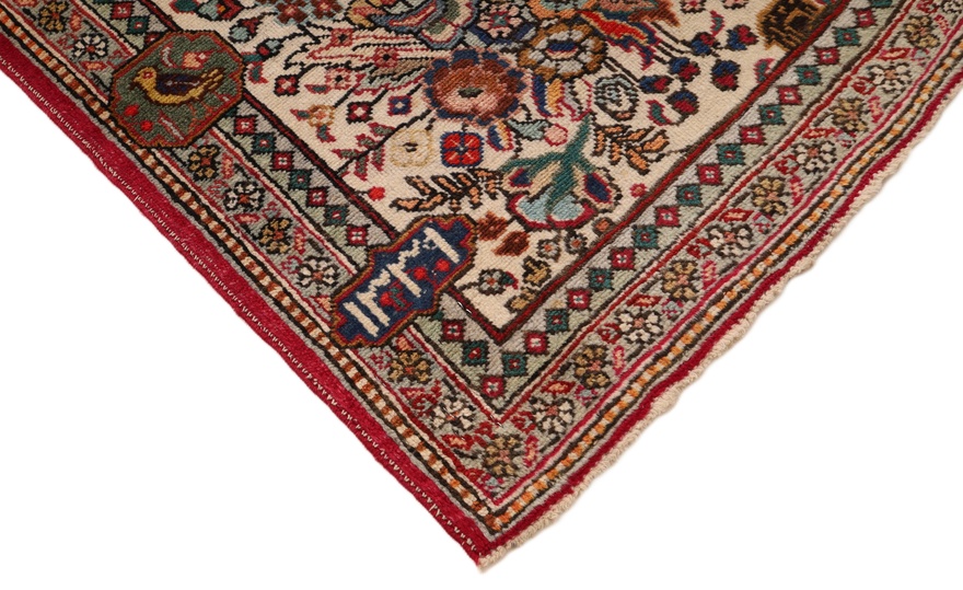 Antique Tabriz Carpet  65x56