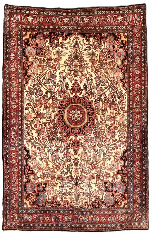 Antique BIDJAR Carpet  218x140
