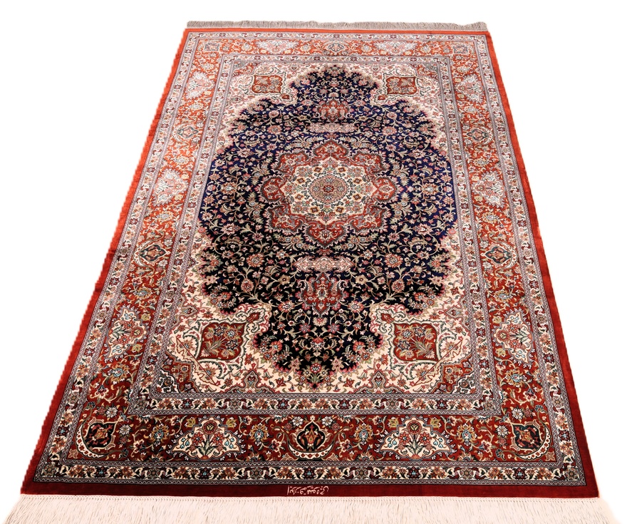 Qum Silk Carpet 154x102