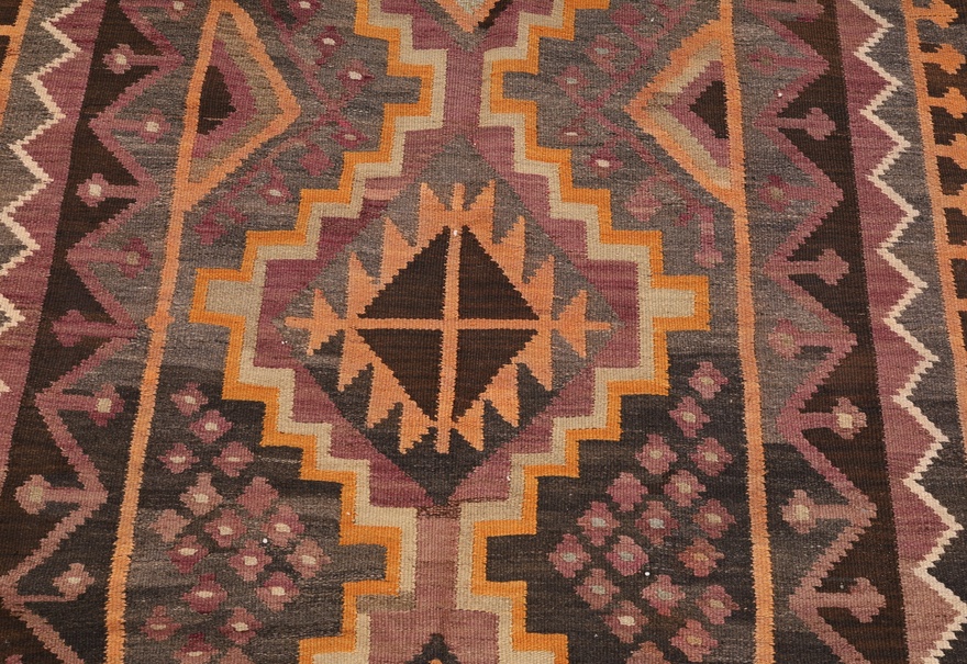 Antique Kilim Carpet  387x120