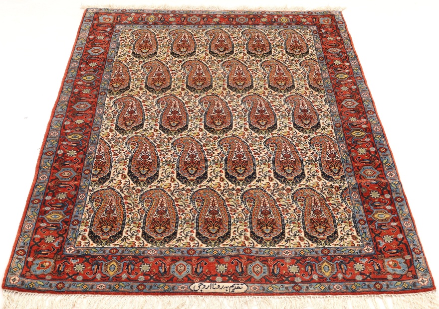 Senneh Yasha oruje Silknkette Carpet  176x117