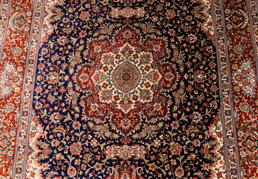 Qum Silk Carpet 154x102