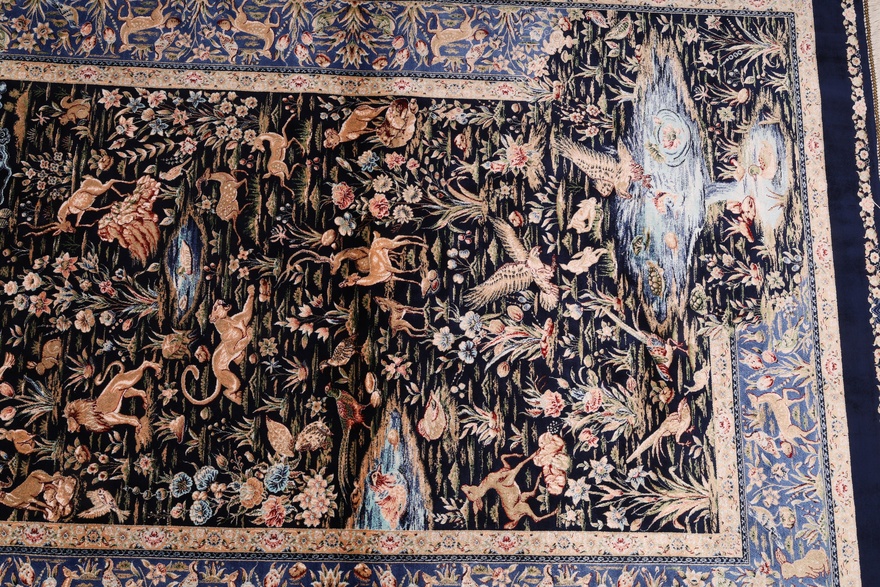 Qom Dising Carpet  150x100