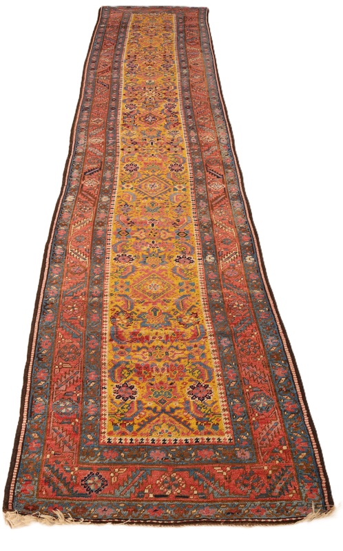 Antique Malayer Carpet  415x90