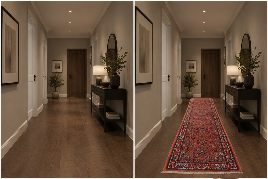 Sarouk Carpet  400x80