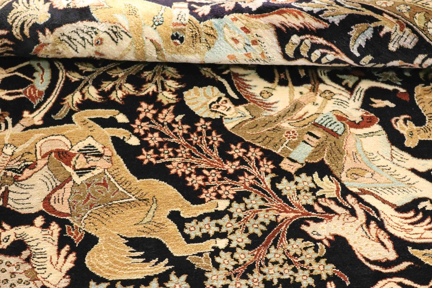Ghom Silk Carpet  170x110