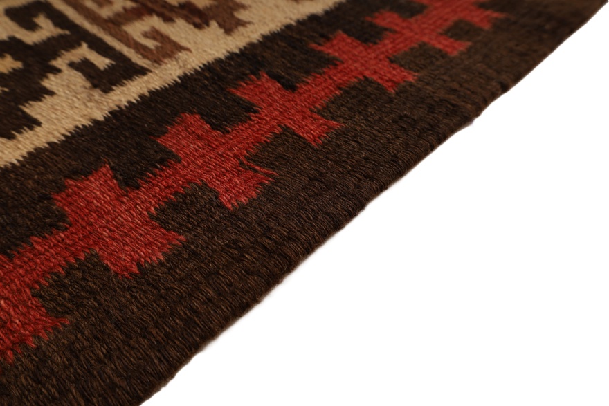 Antique Kilim Fars Carpet  316x118