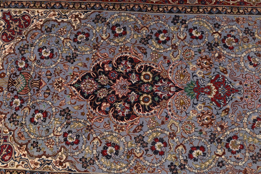 Isfahan Silk Warp Carpet 170x109