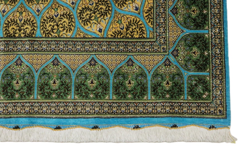 Ghom Silk Carpet 201x132