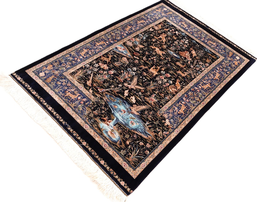 Qom Dising Carpet  150x100