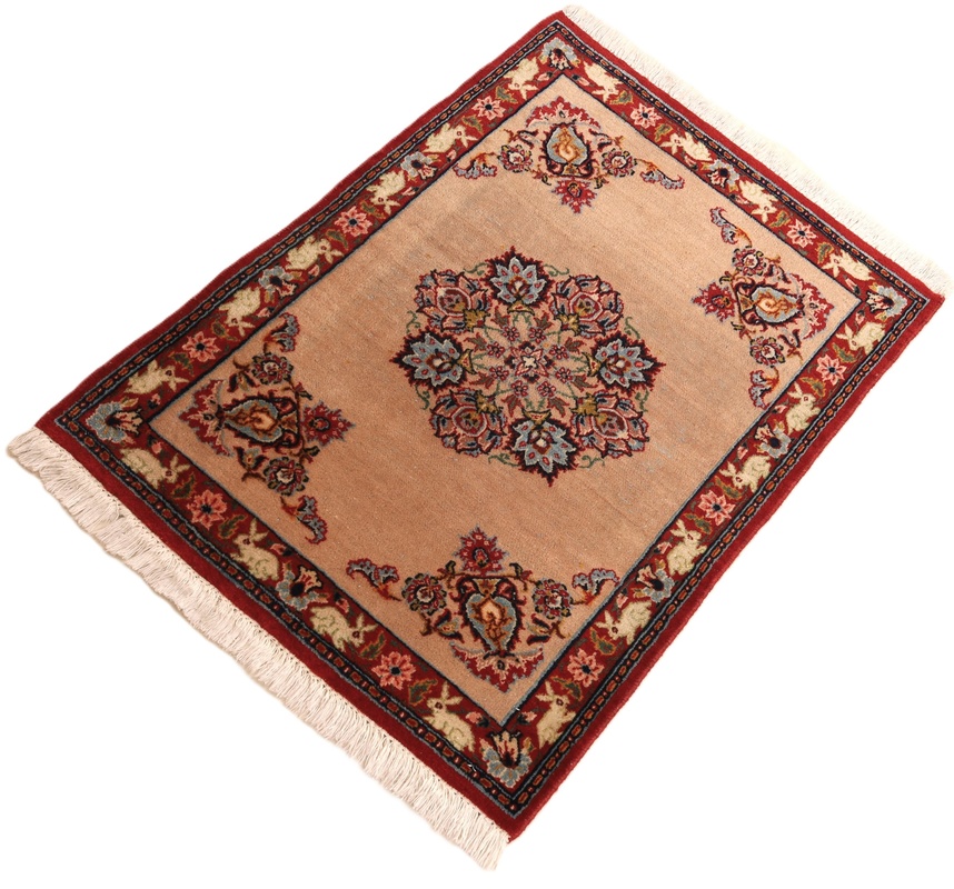 Vintage Isfehan Carpet 84x64