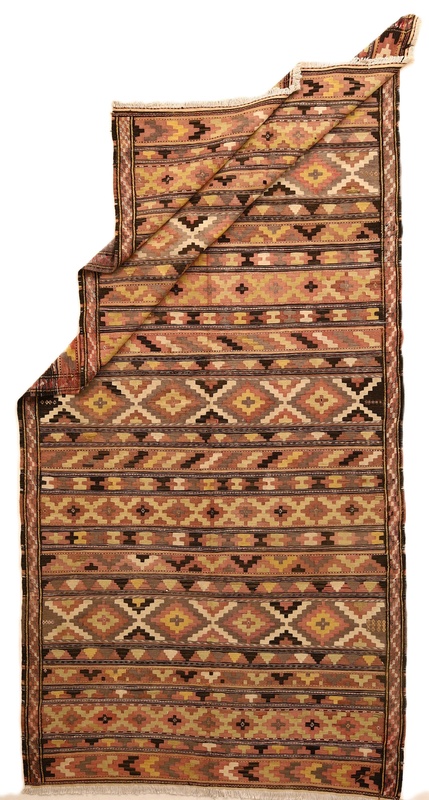 Antique Kilim Carpet 345x170