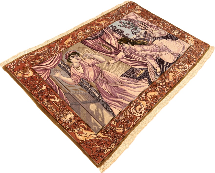 Tabriz50Raj Carpet 150x100