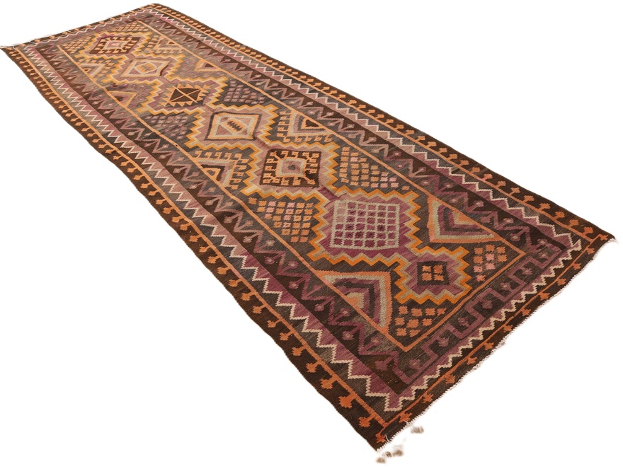 Antique Kilim Carpet  387x120