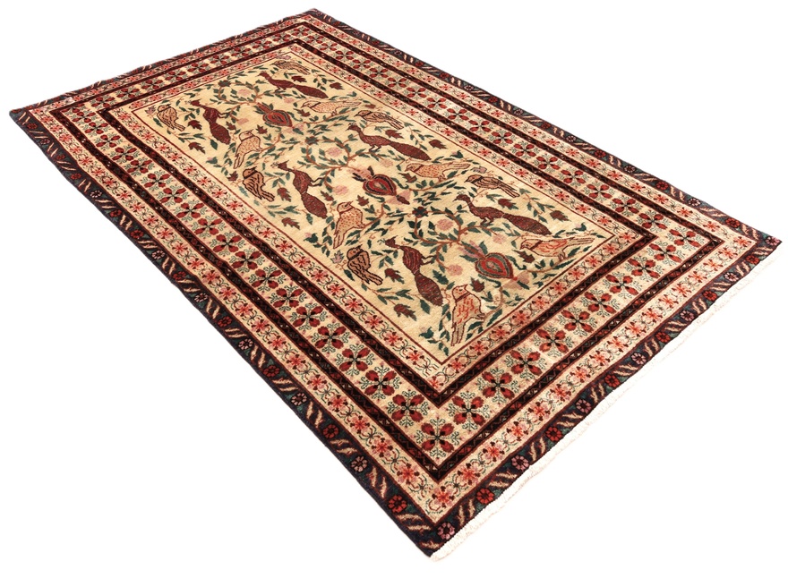 Antique  Baluch Carpet 185x113