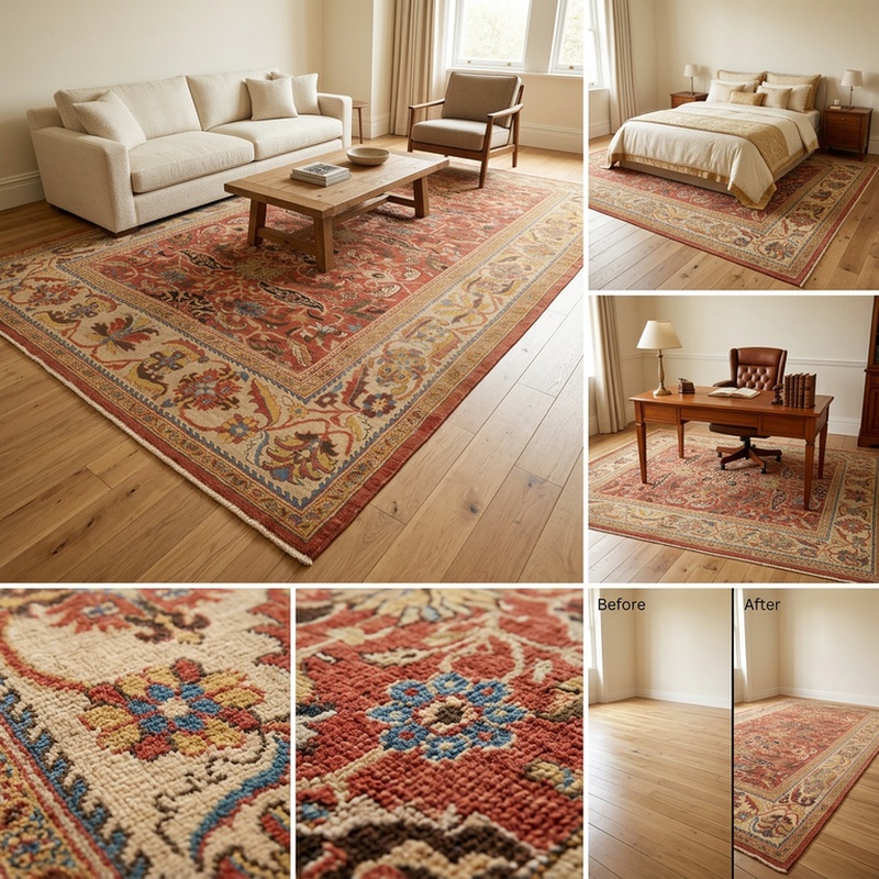 Antique Ziegler Carpet  600x333