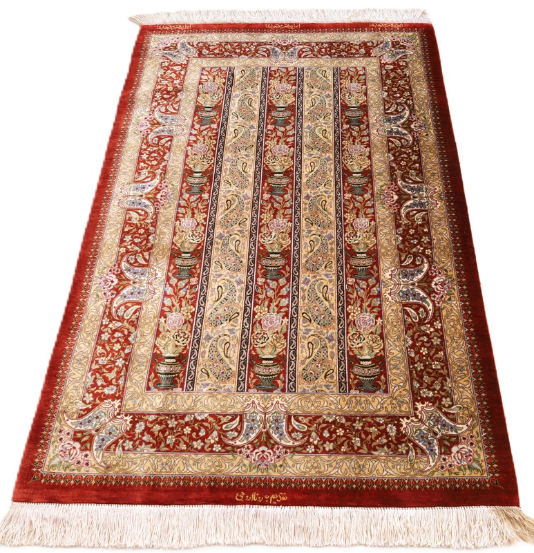 Qum Silk Carpet 125x80