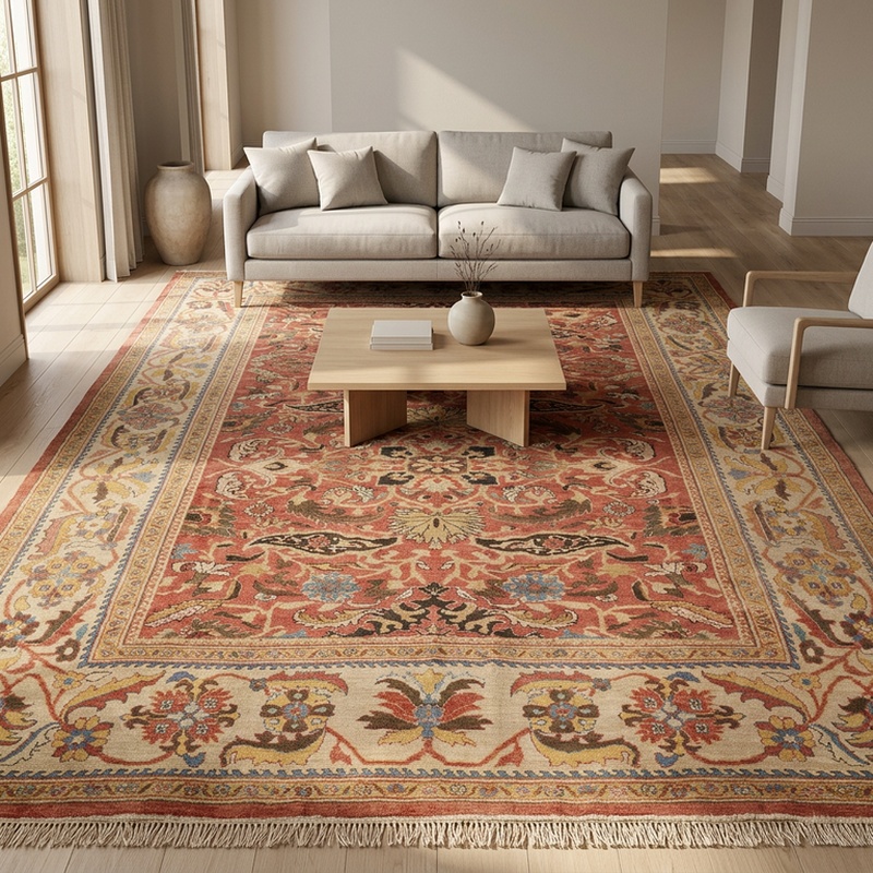 Antique Ziegler Carpet  600x333