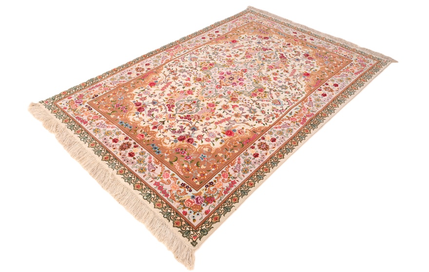 Tabriz60Raj carpet 230x154