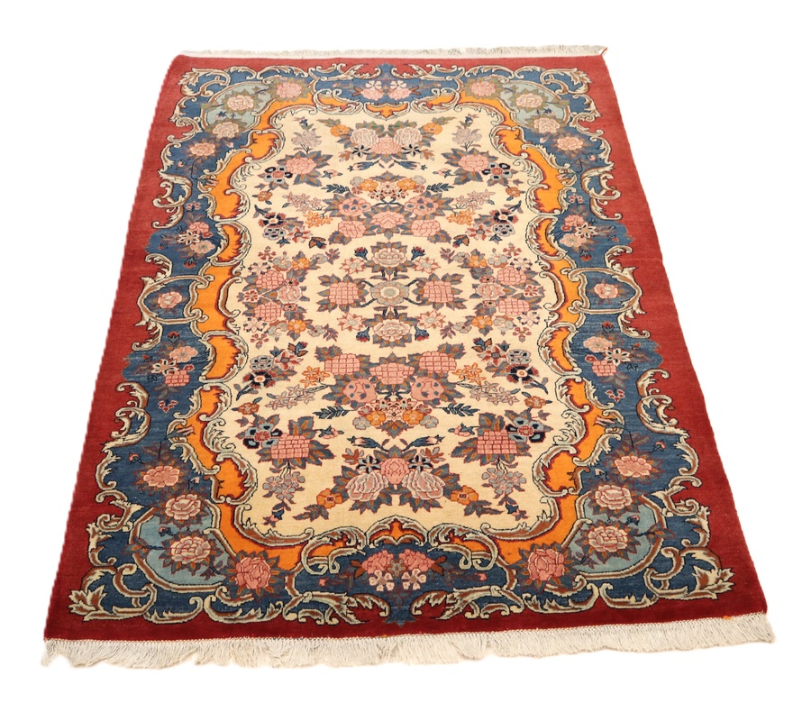 Antique Kashan Carpet  203x135