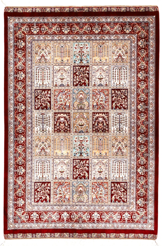 Qom Garden Carpet 150x100