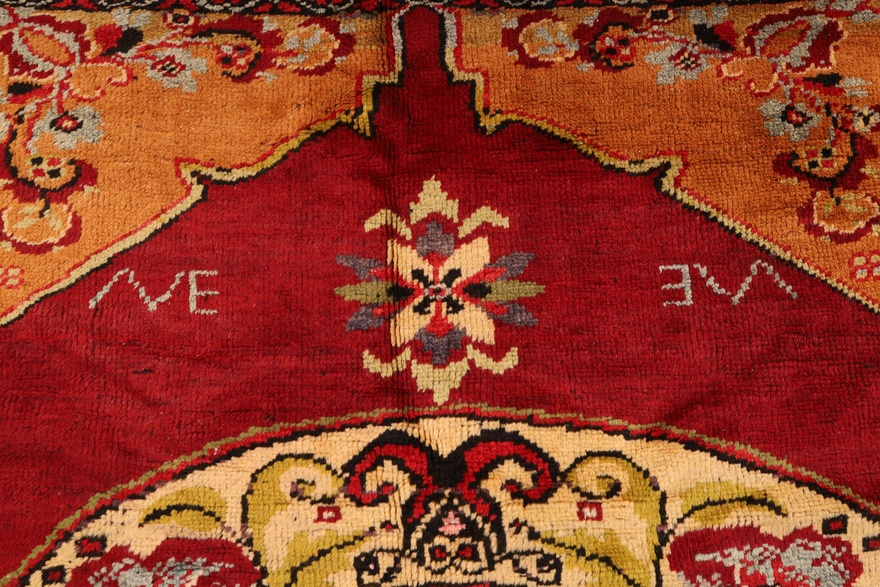Antique Sarouk Carpet  244x136
