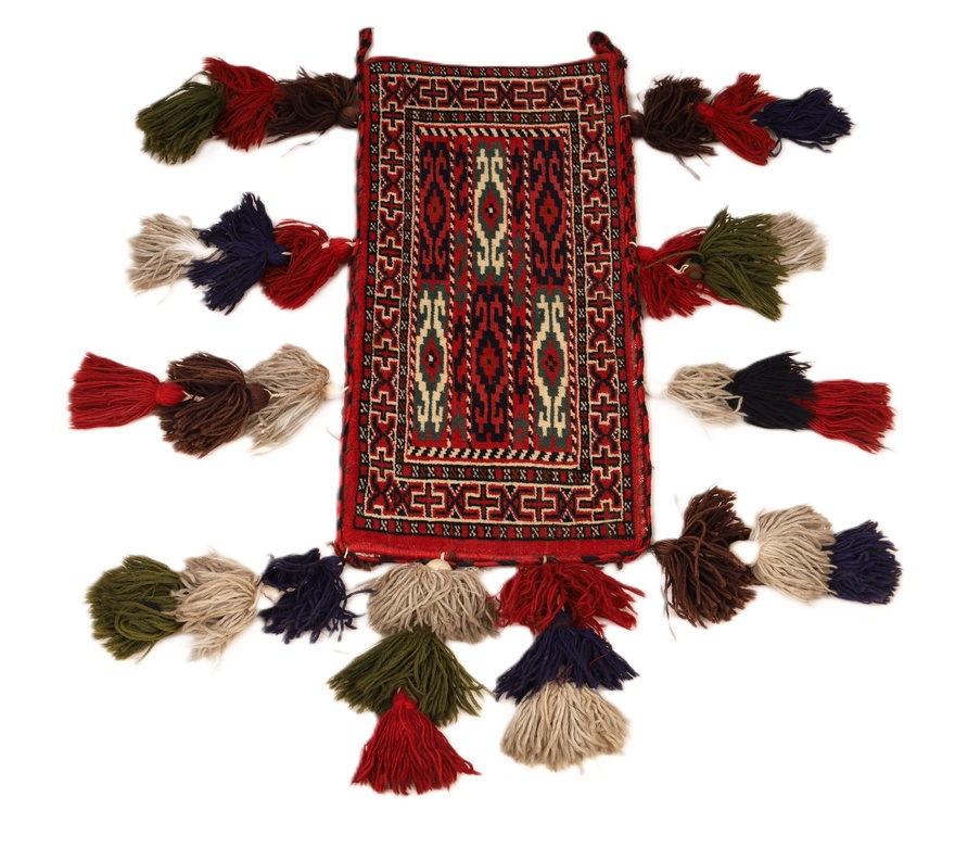 Antique Turkaman Carpet  55x21