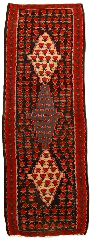 Antique Kilim Carpet  205x74