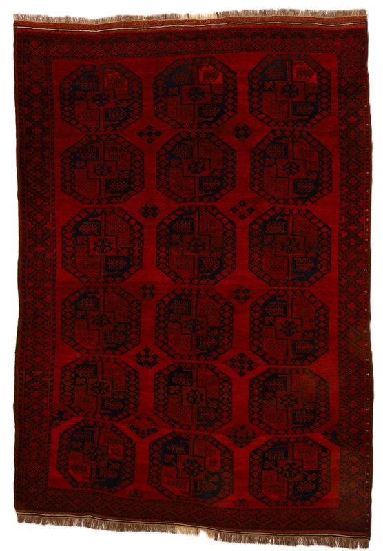 Afghan Antique Carpet 297x215