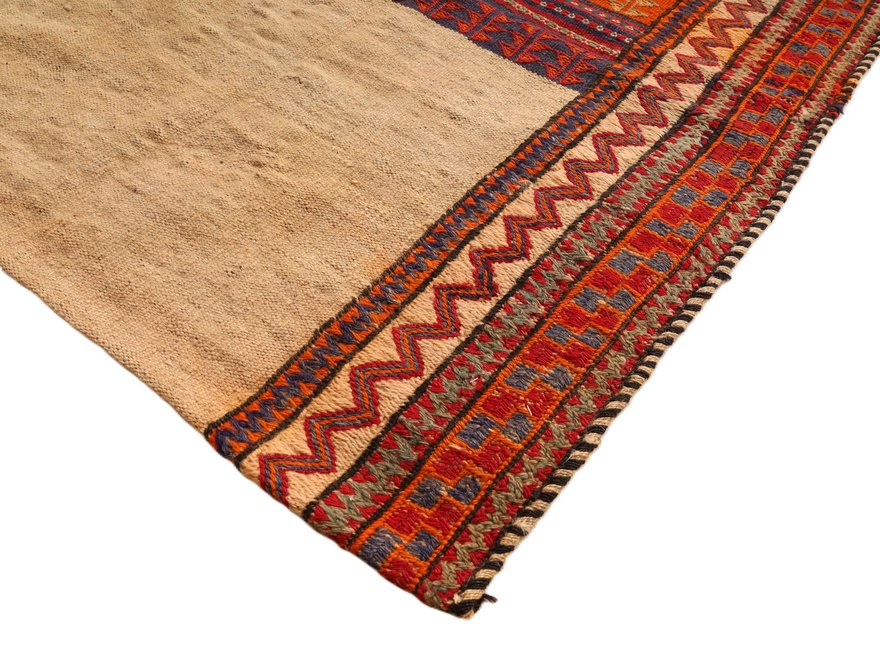 Antique Kilim Fars Carpet  230x96