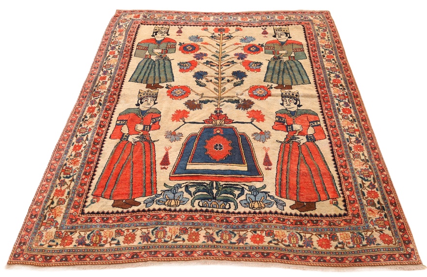 Malayer Antique Carpet 174x152