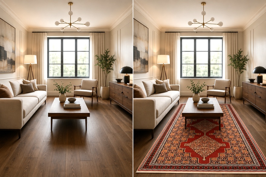 Kilim Senneh Carpet  230x145