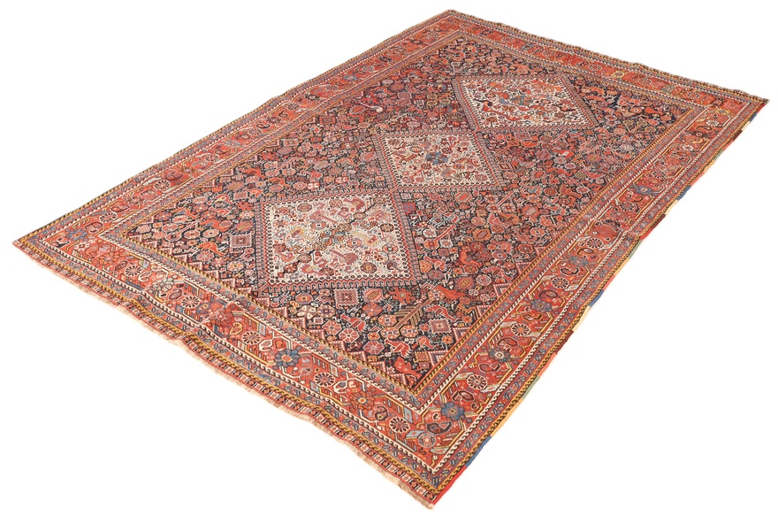 Antique Ghashghai Carpet  237x157