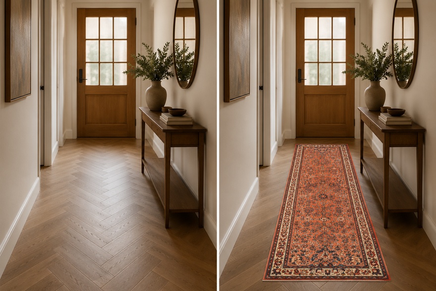 Sarouk Carpet  185x75