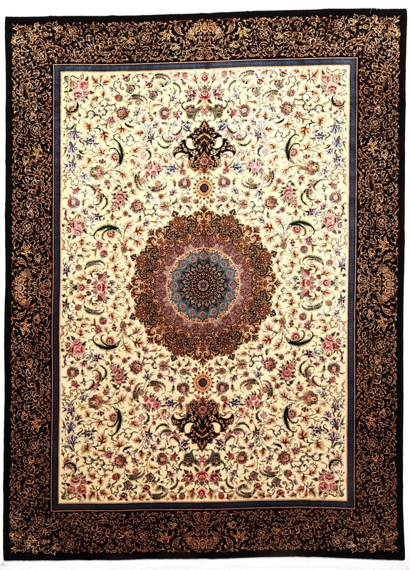 Ghom Rose Carpet  400x300